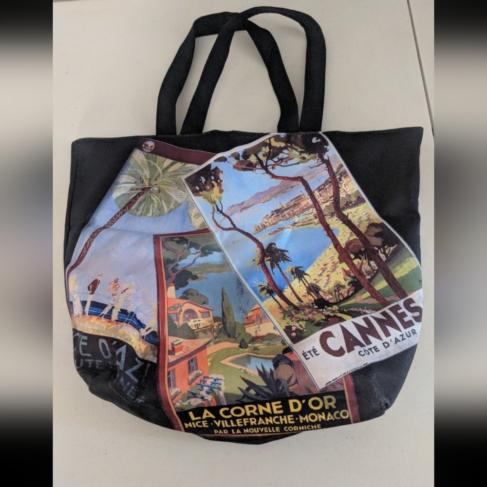Vintage Retro Tote Bag Travel Tropical Beach Pool Accessories Fashion Gift